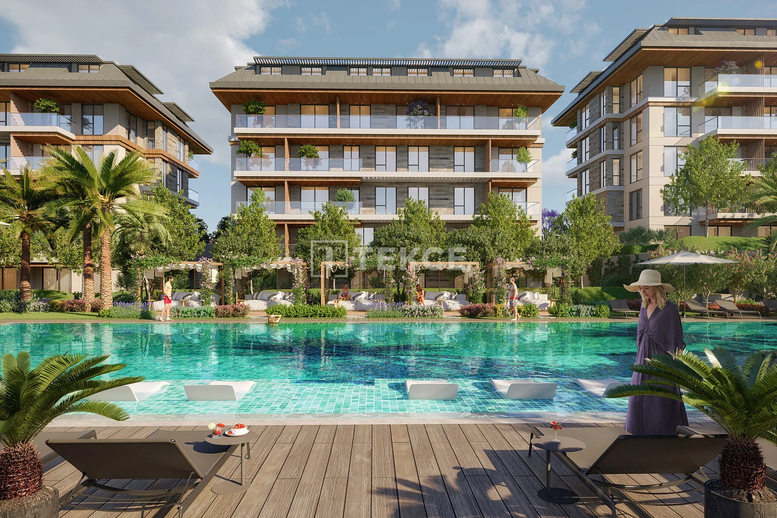 1-Bedroom Apartment with Balcony and Terrace in Oba, Alanya, photo 3