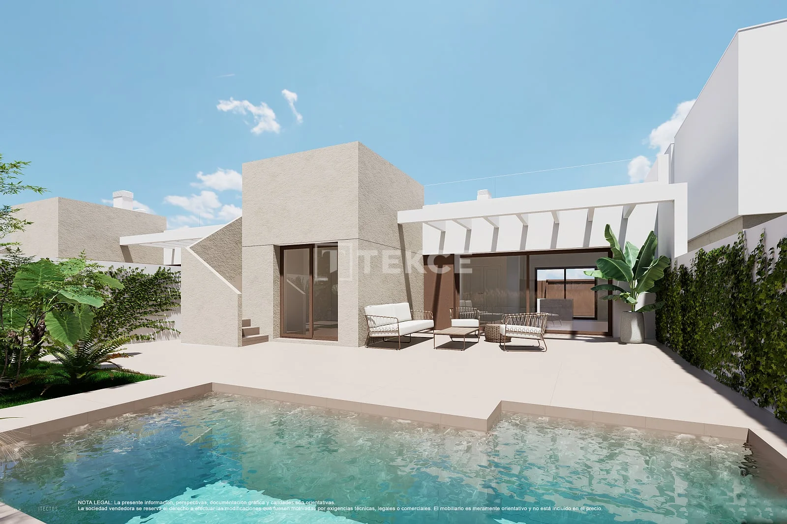 3-Bedroom Villa with Private Pool and Garden in Los Alcazares, photo 2