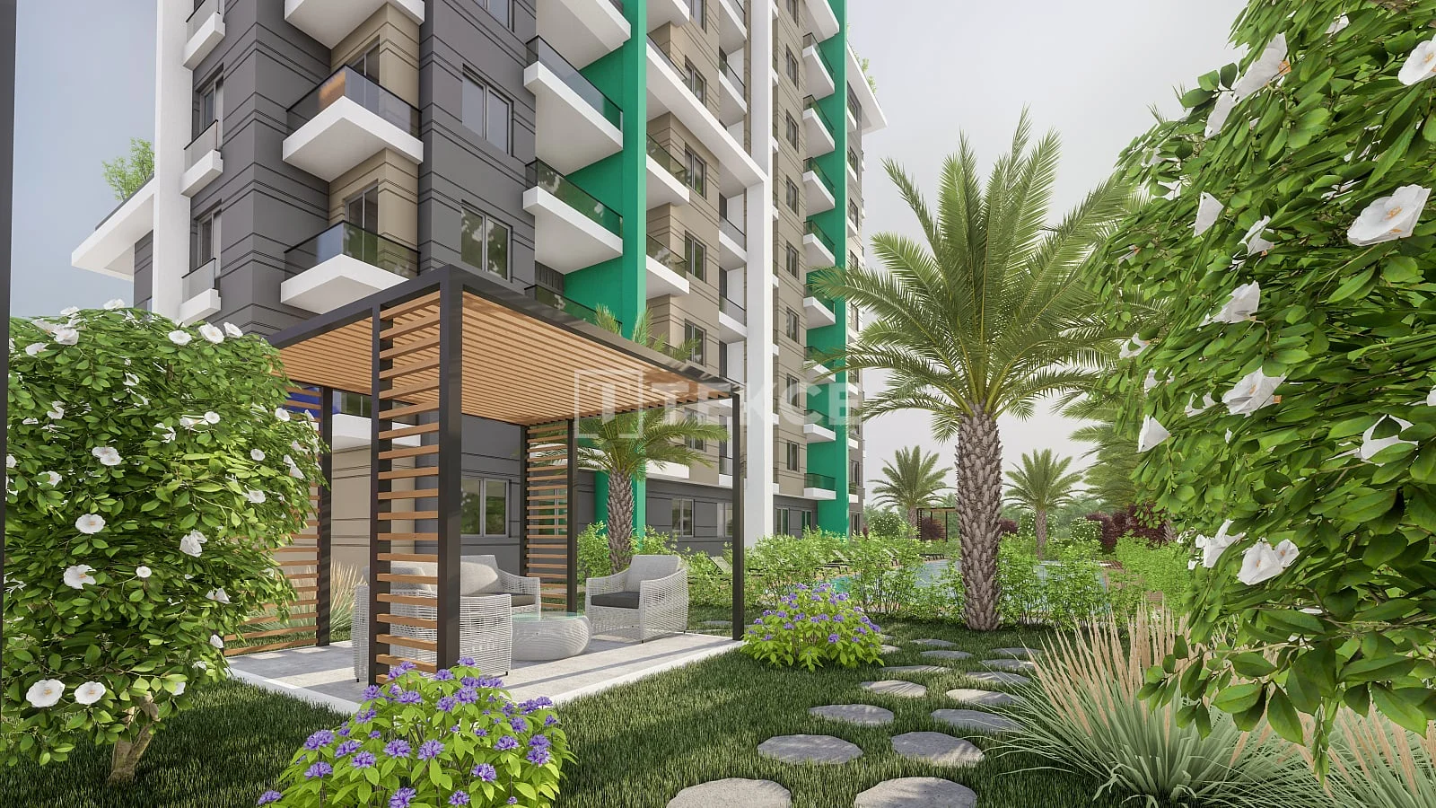 1-Bedroom Apartment with Shared Pool in Mersin, photo 3
