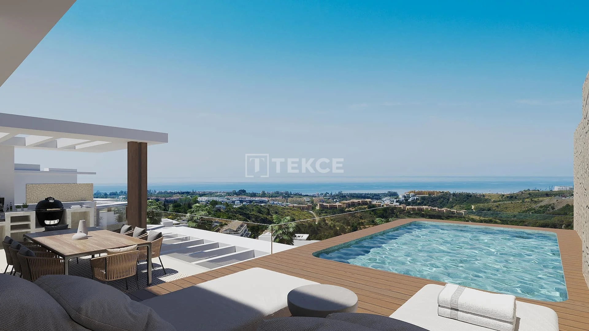 2-Bedroom Apartment with Sea View in Estepona