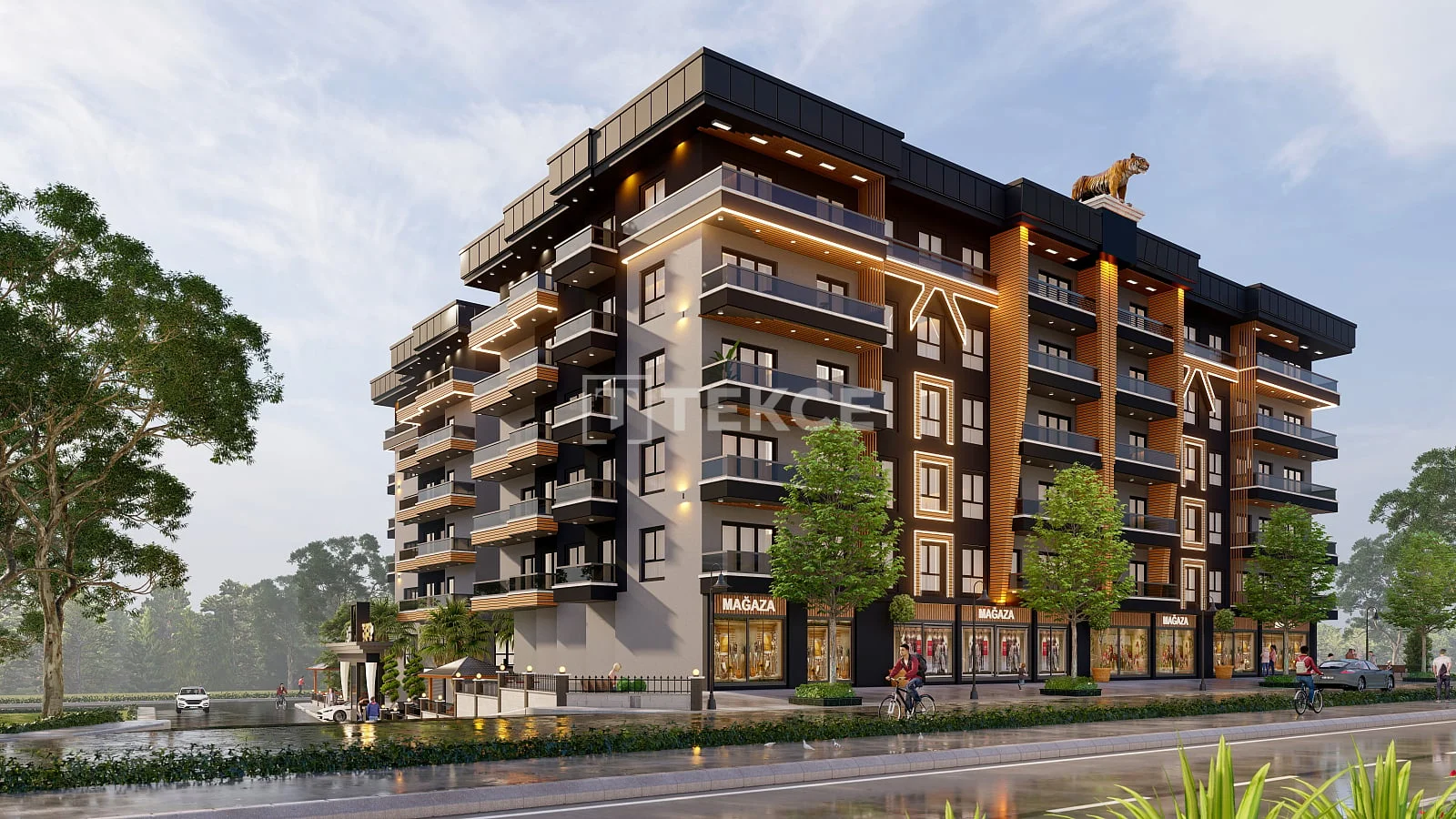 1-Bedroom Apartment with Sea and City Views in Yalova