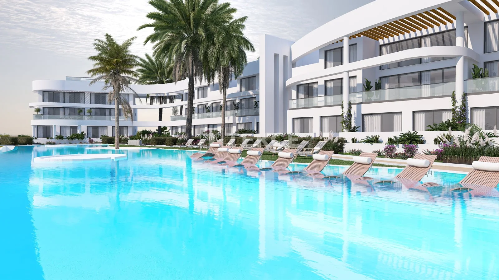 2-Bedroom Penthouse and Apartments with Sea and Mountain Views in Iskele
