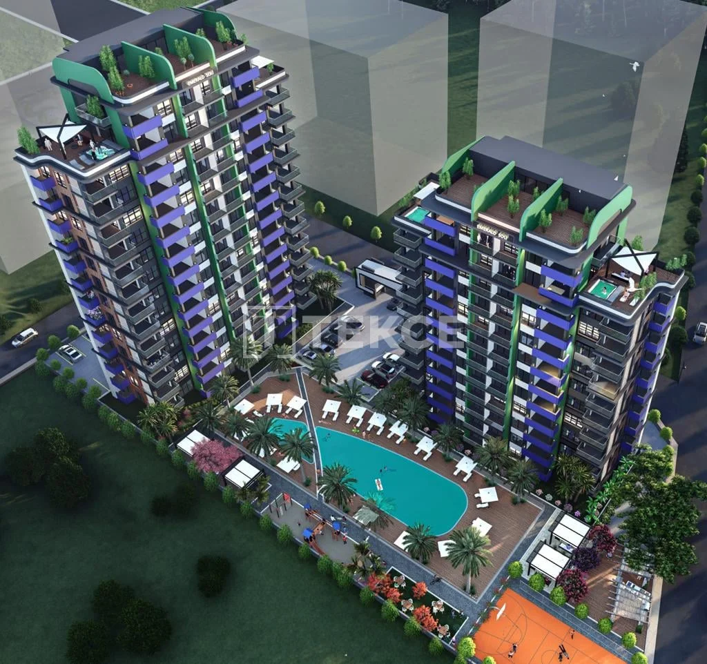 2-Bedroom Apartment with Shared Pool in Mezitli, Mersin