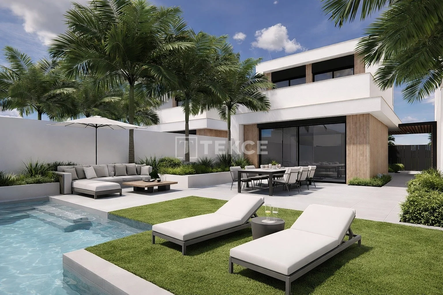 2-Bedroom Villa with Private Pool and Garden in Los Alcazares, photo 4