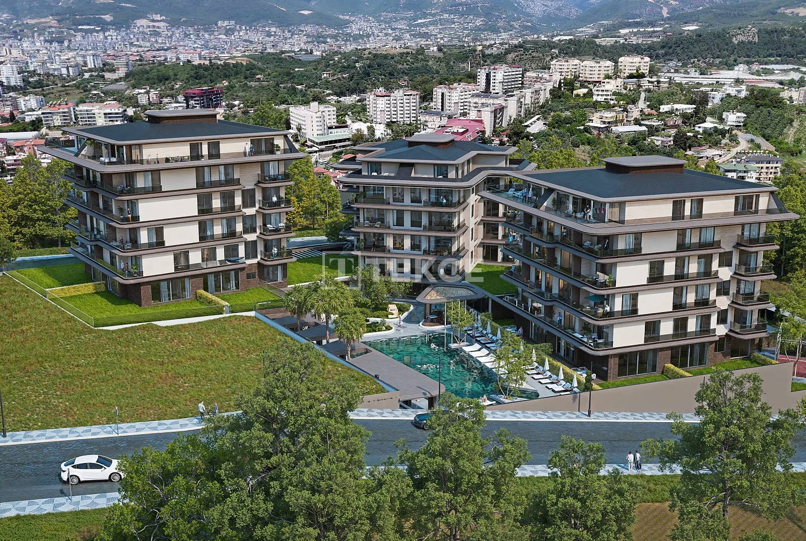 2-Bedroom Apartment with Sea View in Kestel, Alanya, photo 3