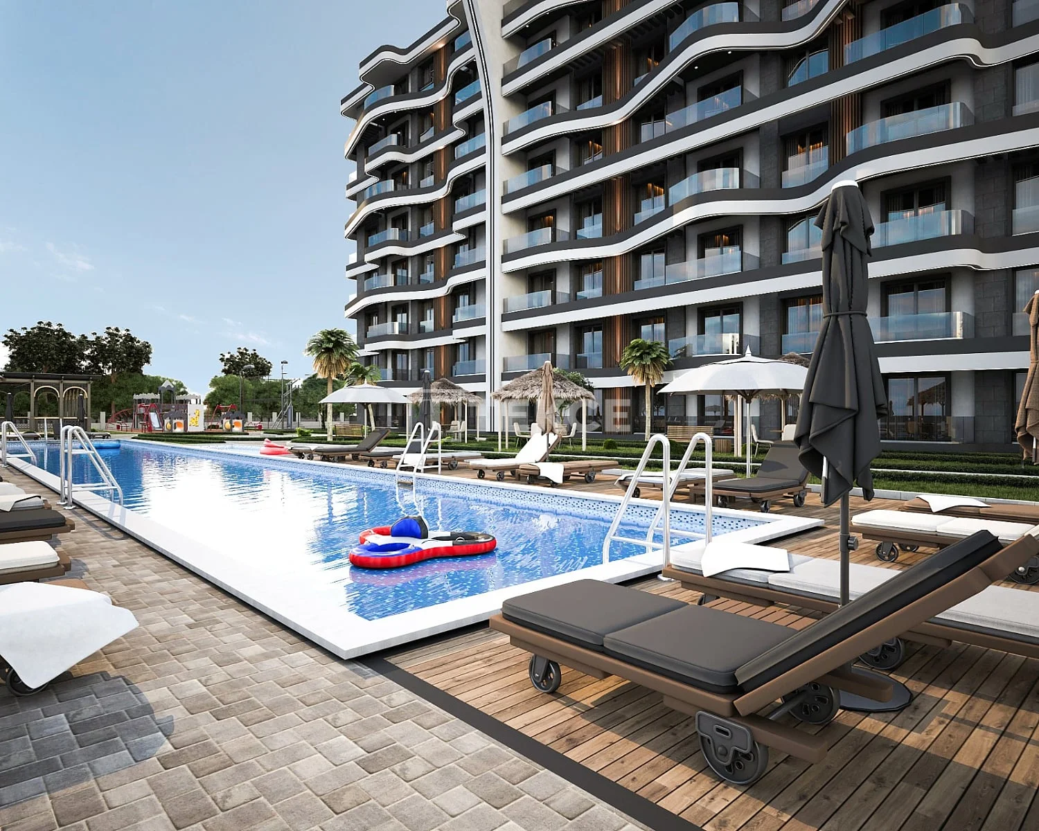 1-Bedroom Apartment with Shared Pool in Aksu, Antalya, photo 5