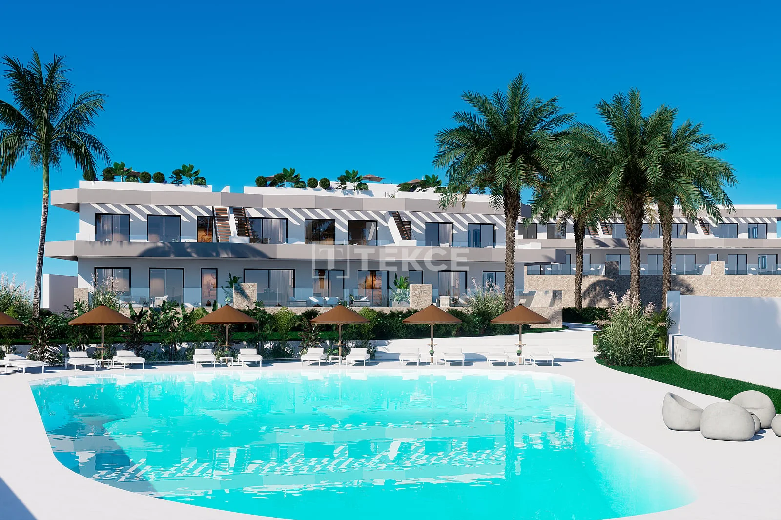 3-Bedroom Apartment with Mountain View in Finestrat