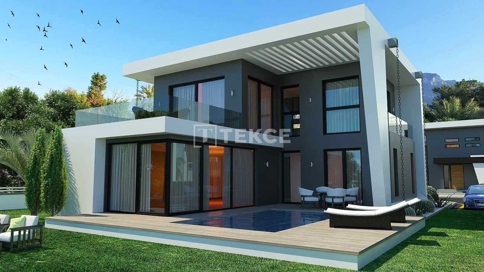 3-Bedroom Villa with Private Pool in Kyrenia