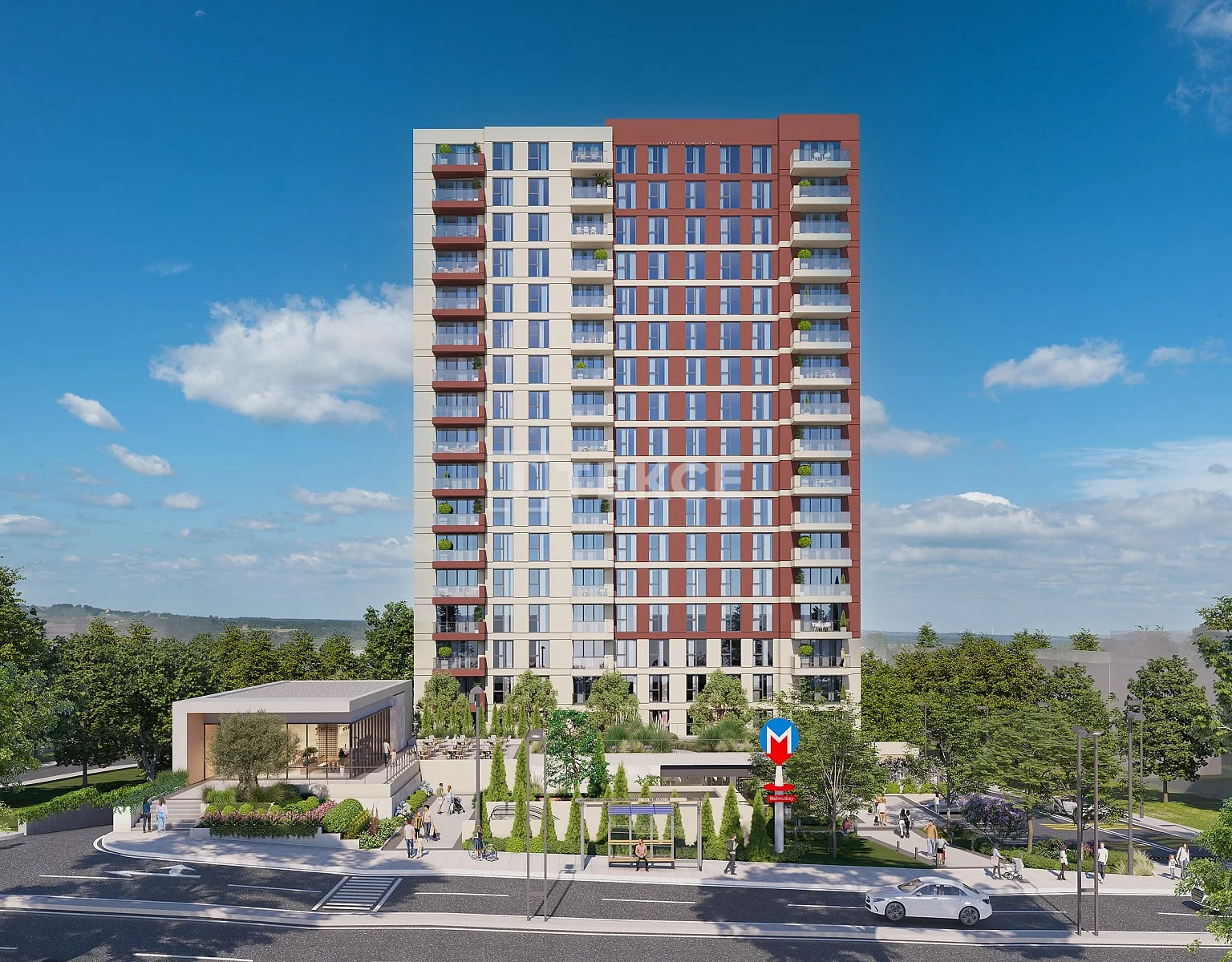3-Bedroom Apartment with City View in Bagcilar, Istanbul