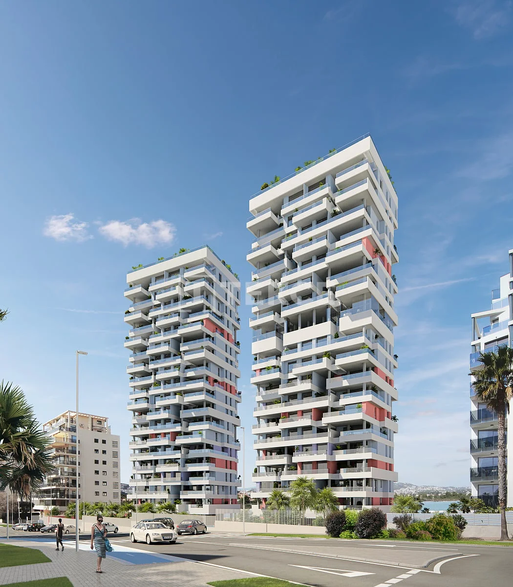 3-Bedroom Penthouse with Sea View in Calpe