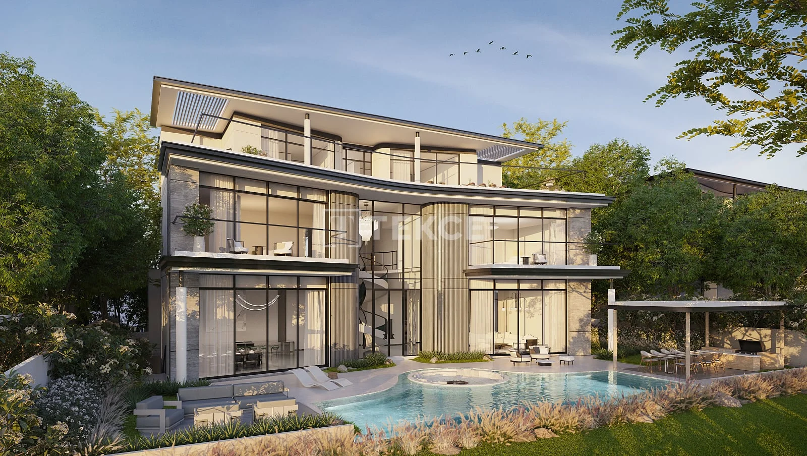 6-Bedroom Villa with Private Garden in Meydan, Dubai, photo 3