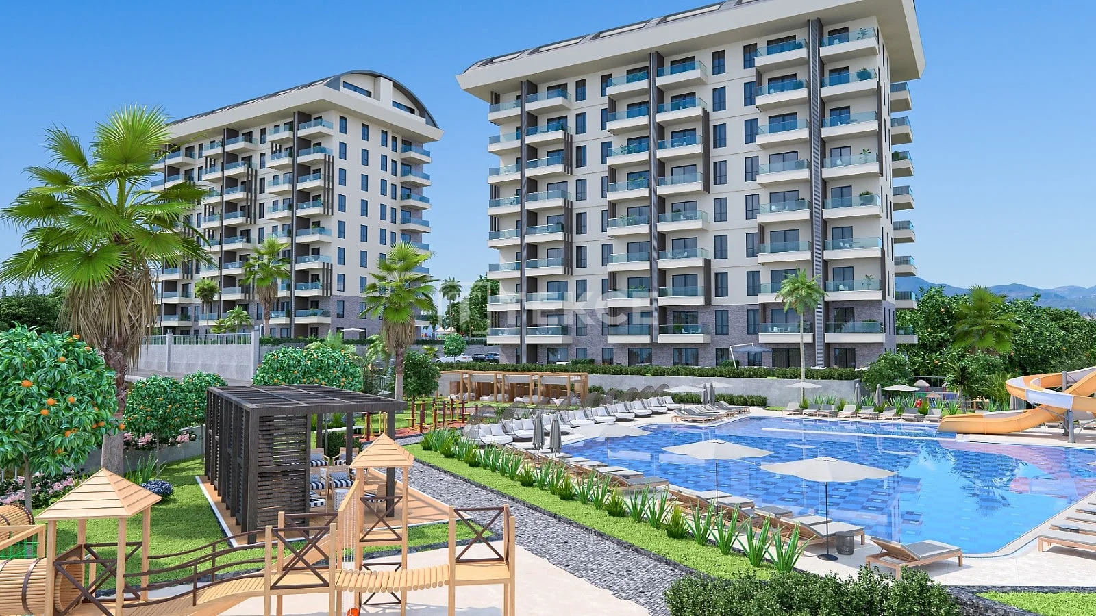 2-Bedroom Penthouse with Sea and Mountain Views in Alanya