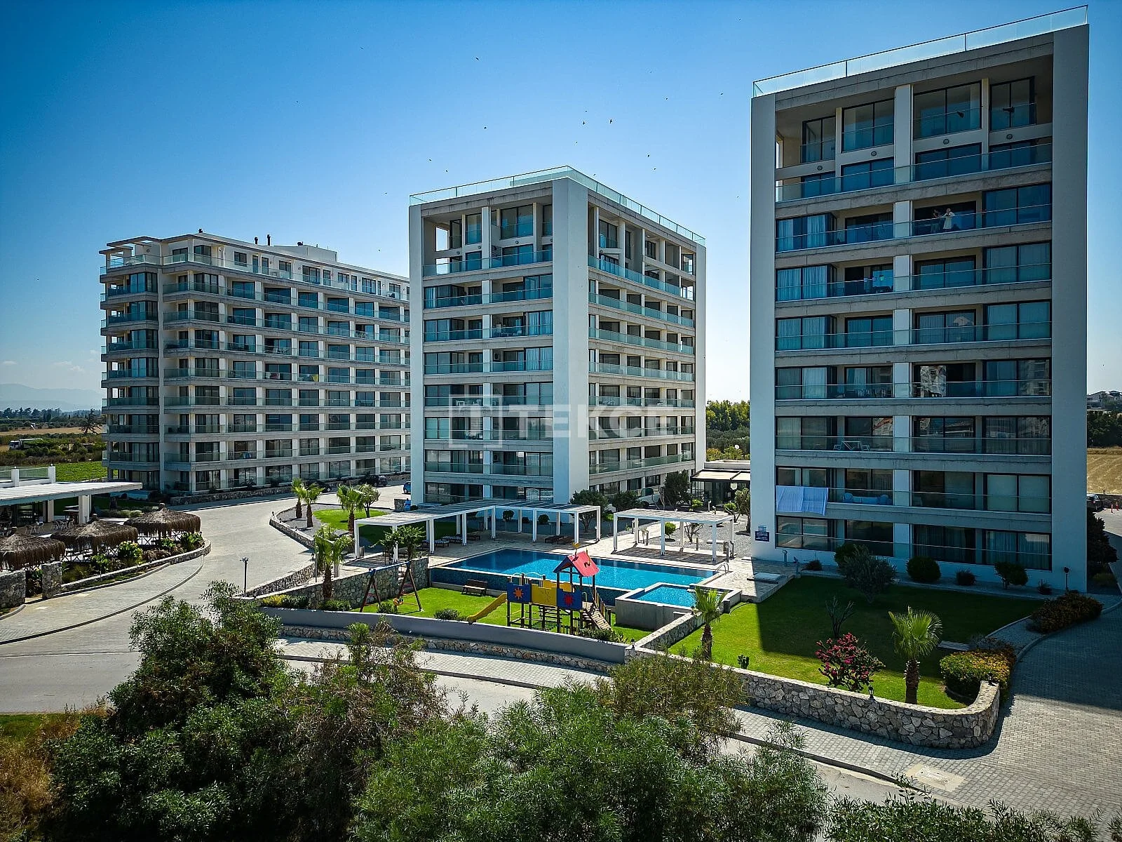 1-Bedroom Apartment with Sea View in Lefke, Cyprus