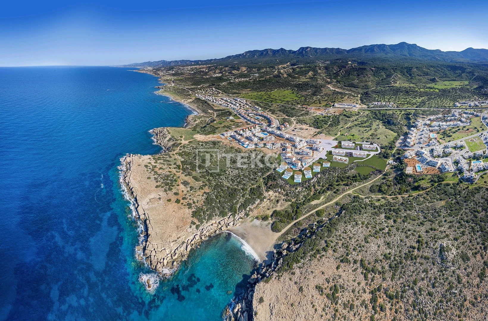 Пентхаус и квартира в Кирении с видом на море и горы, фото 5