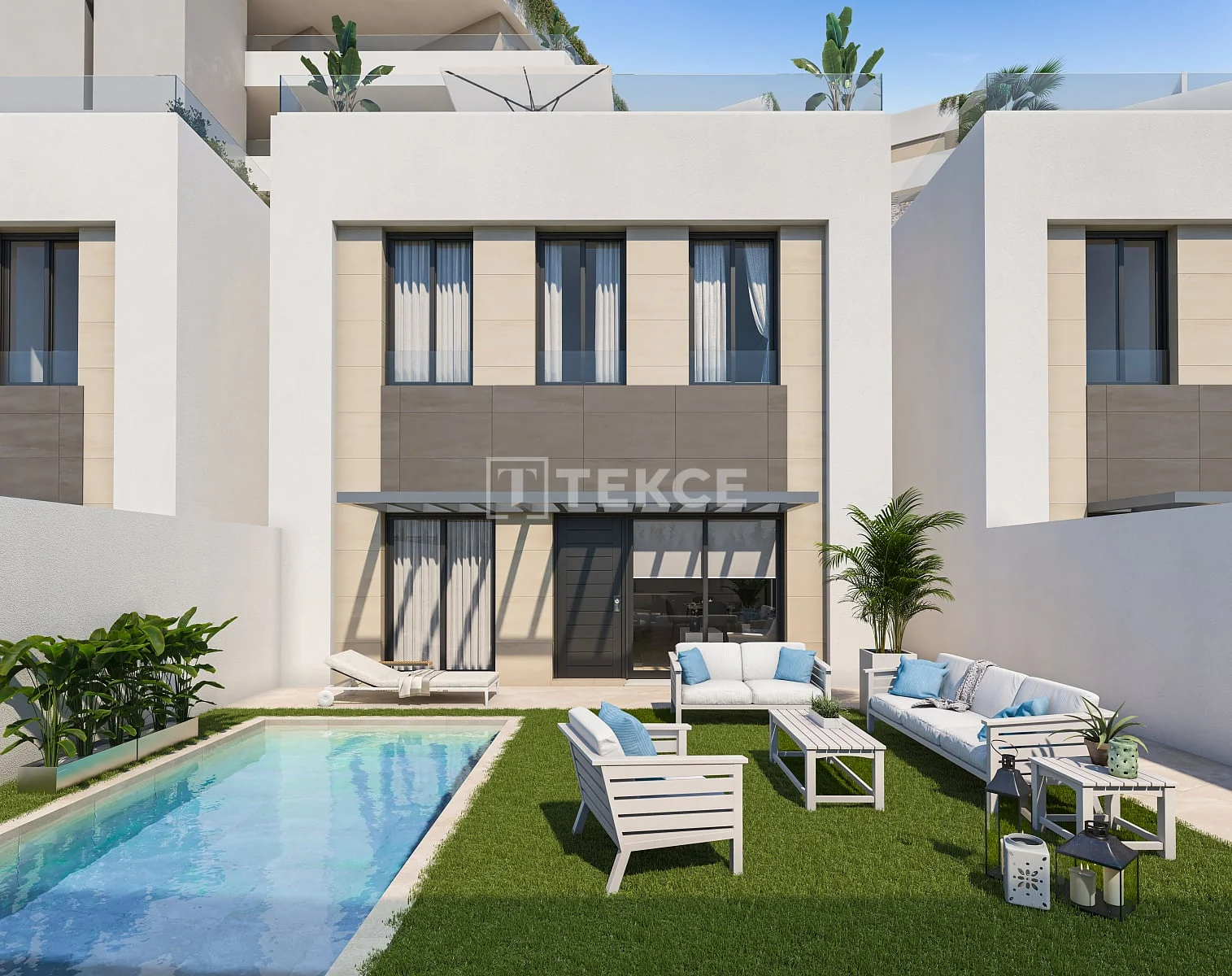 4-Bedroom Villa with Private Pool in Aguilas