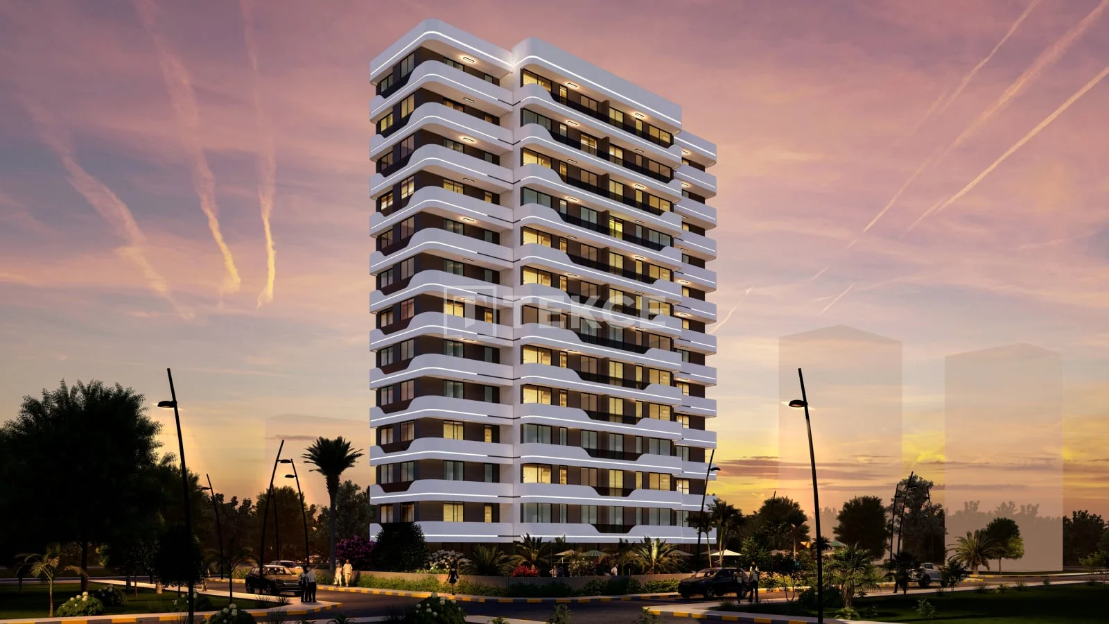 1-Bedroom Apartment with Sea View in Mersin, Turkey