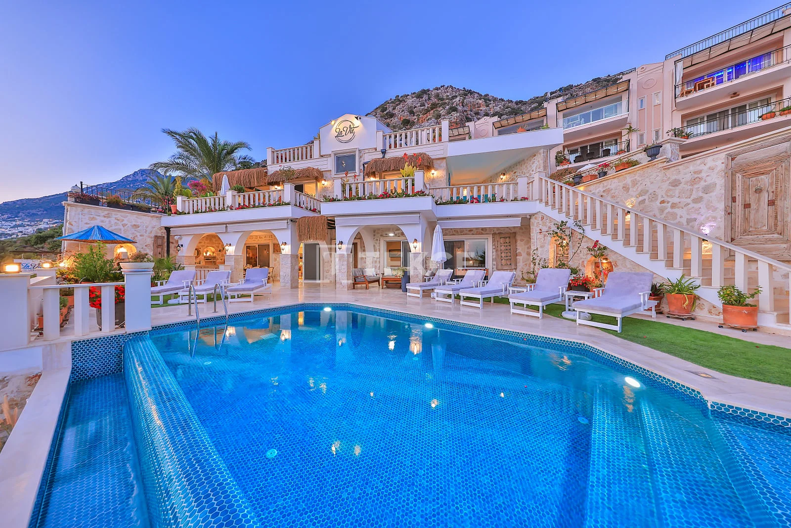 5-Bedroom Villa with Private Pool and Sea View in Kas, Antalya