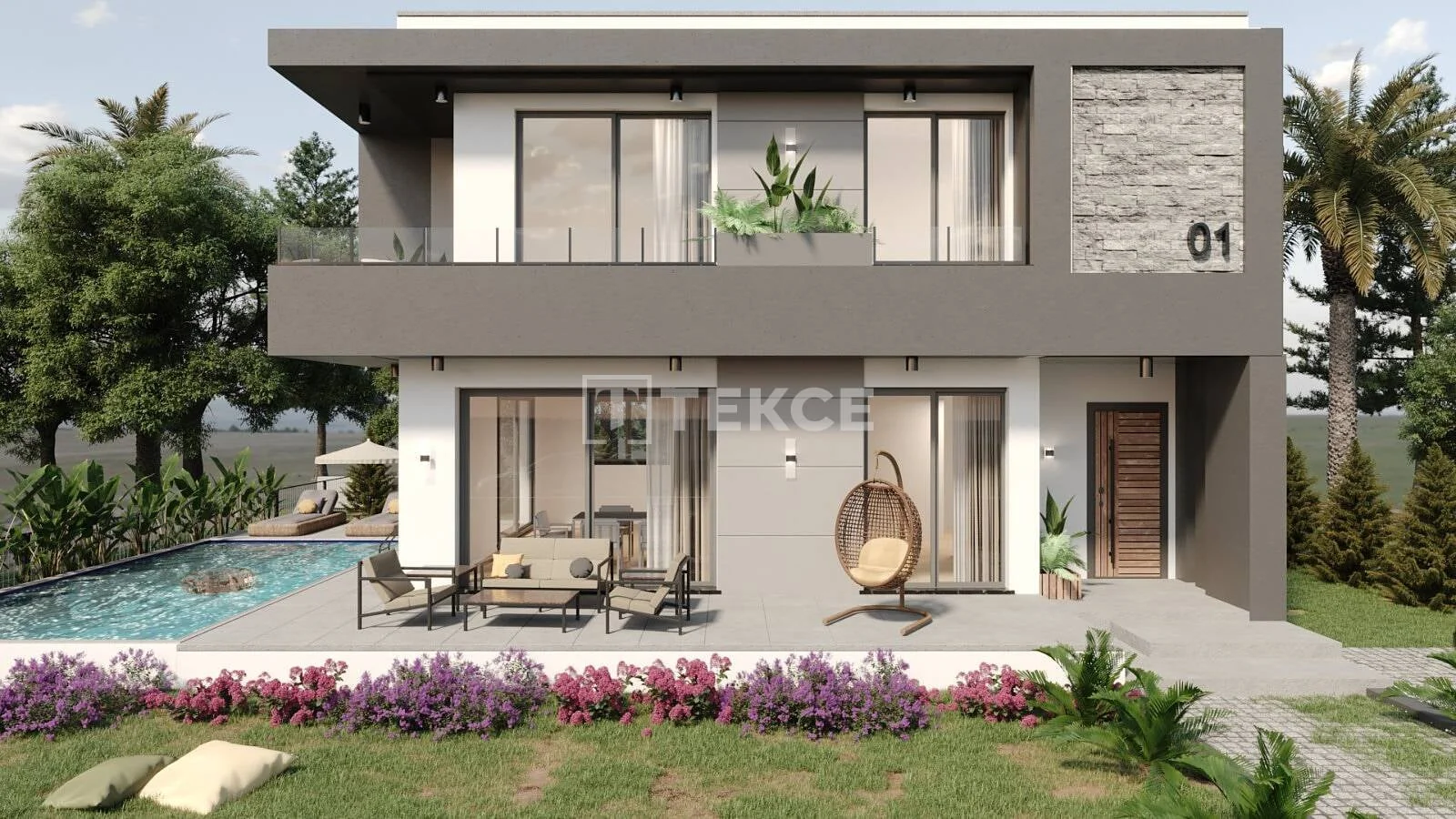 4-Bedroom Villa with Private Pool and Sea Views in Kyrenia, photo 4