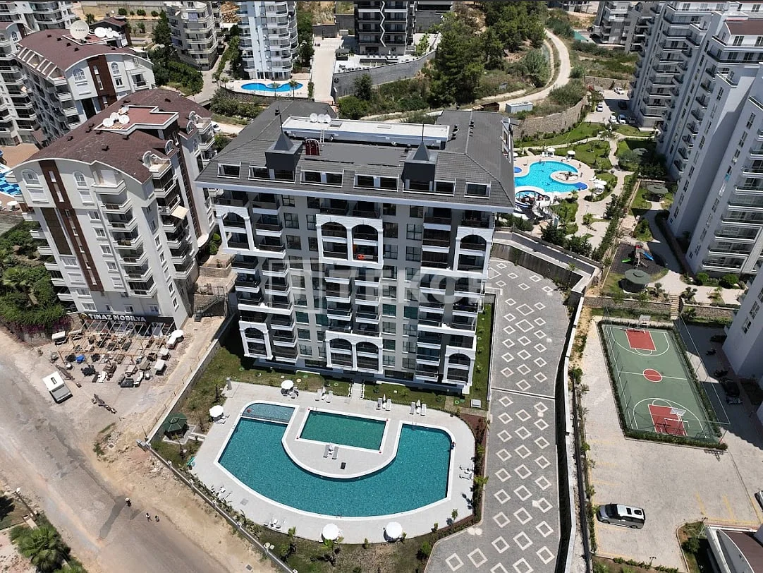 1-Bedroom Apartment in Avsallar, 58 m², photo 2