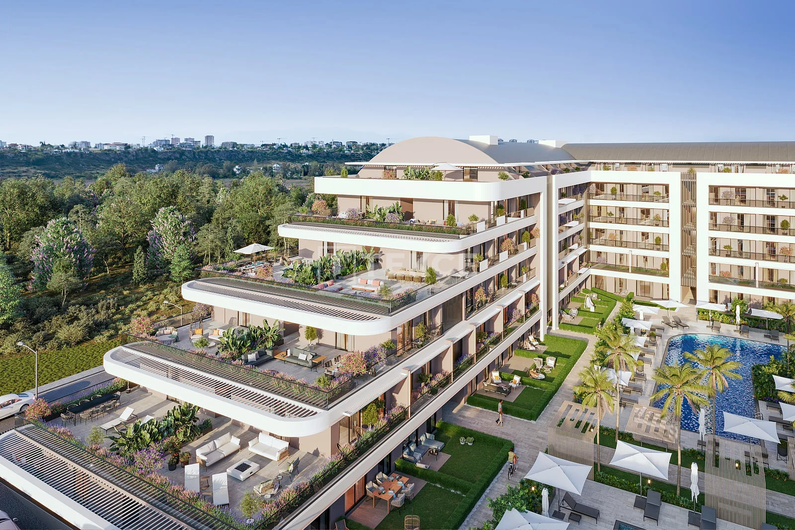 1-Bedroom Apartment with Balcony and Terrace in Muratpasa, Antalya, photo 2