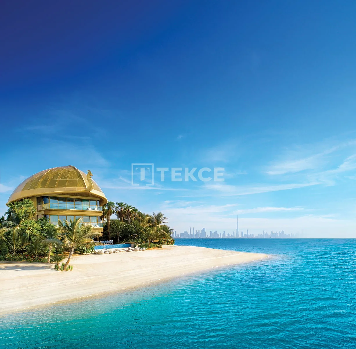 7-Bedroom Beachfront Villa with Private Beach in Dubai