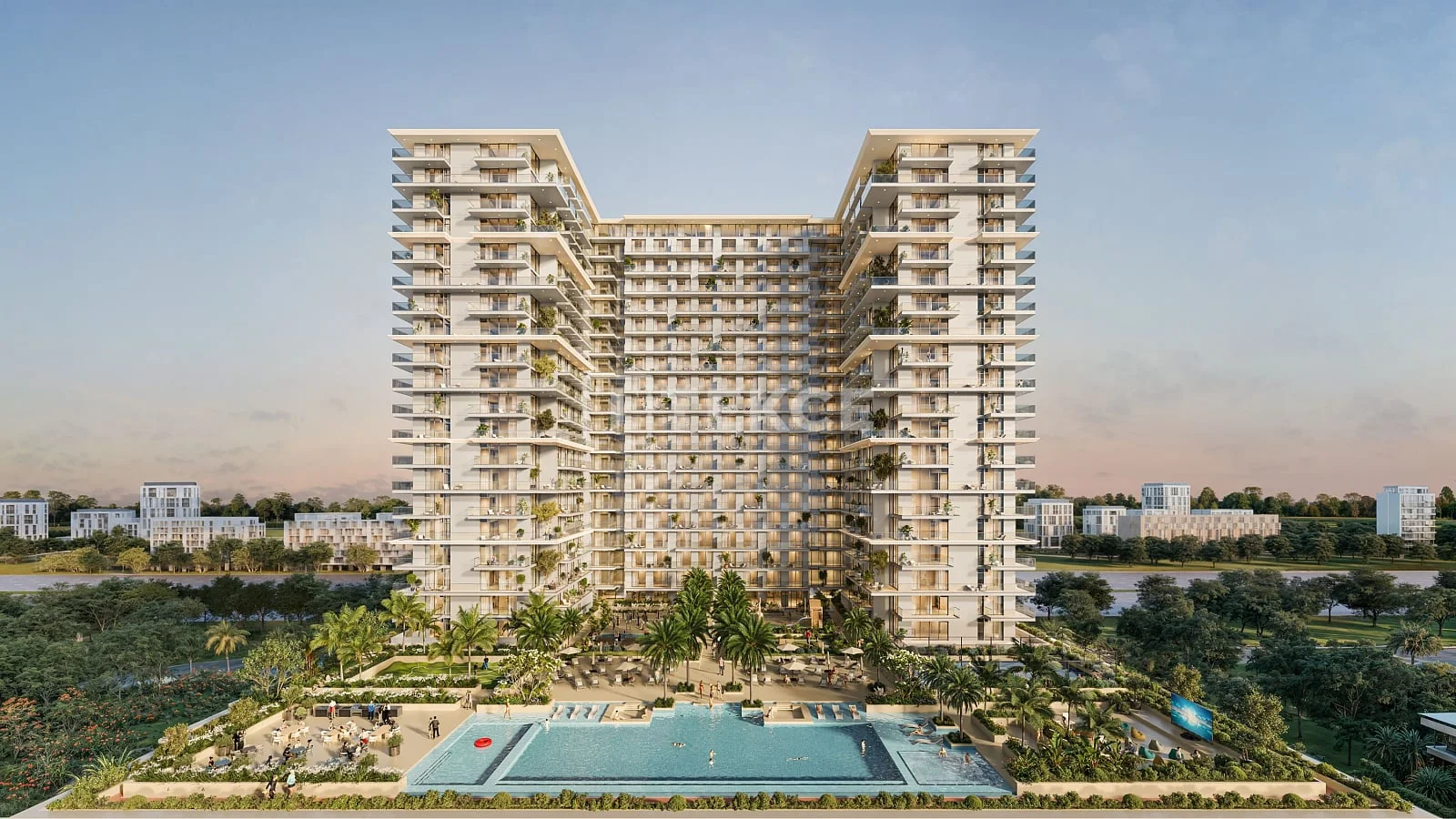 3-Bedroom Apartment with City View in Jumeirah Village Circle