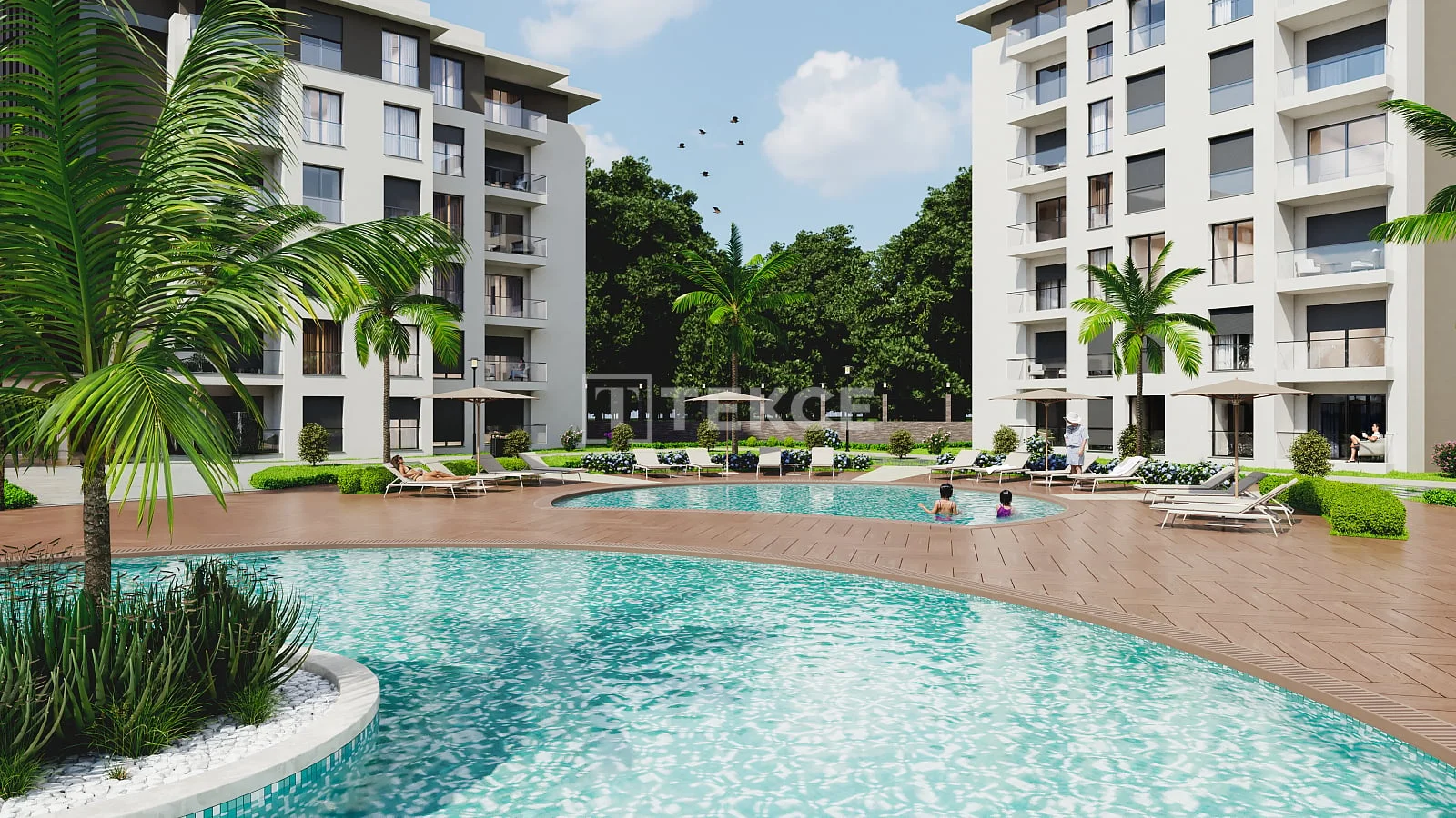 2-Bedroom Apartment with Private Garden in Kepez, Antalya