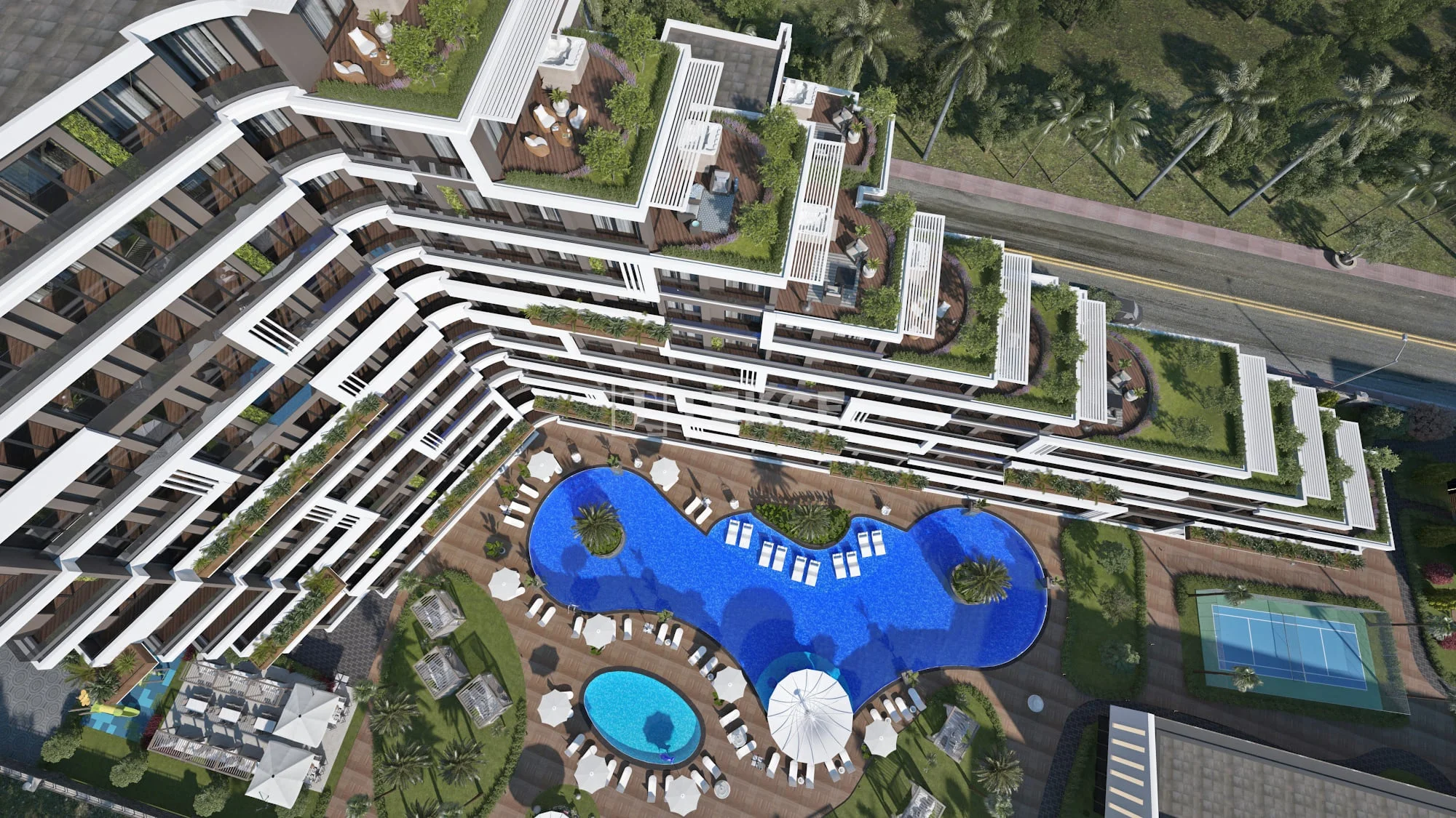 1-Bedroom Apartment with Mountain View in Aksu, Antalya, photo 5