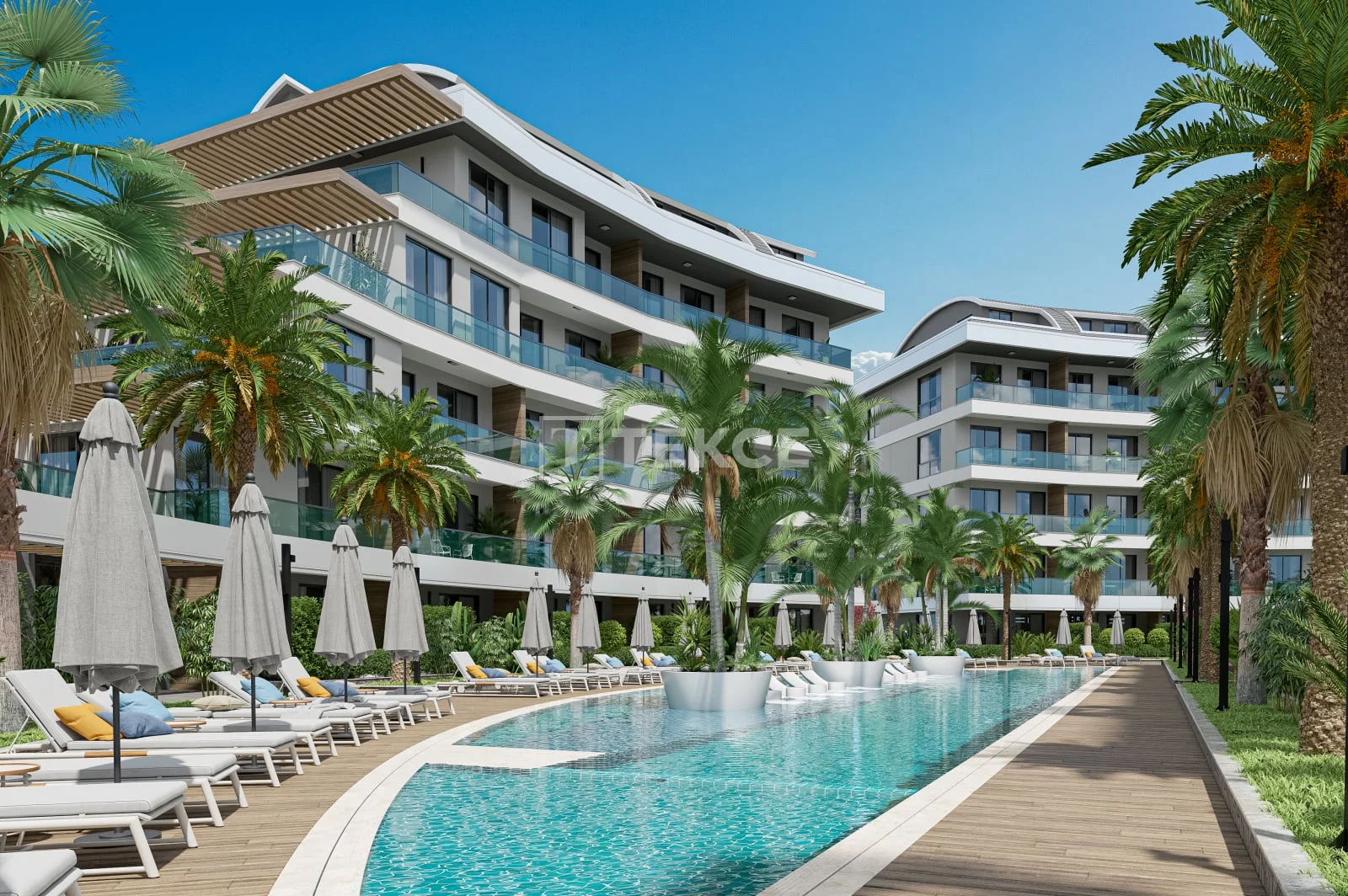 1-Bedroom Apartment with Sea View in Oba, Alanya, photo 4