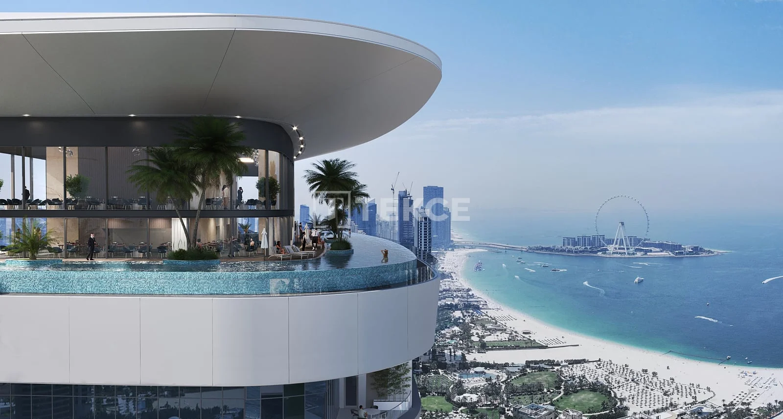 6-Bedroom Luxury Apartment with Sea View on the 52nd Floor in Dubai Marina, Dubai