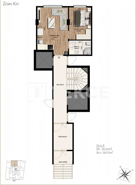 2-Bedroom Apartment with City View in Kadikoy, Istanbul, photo 3