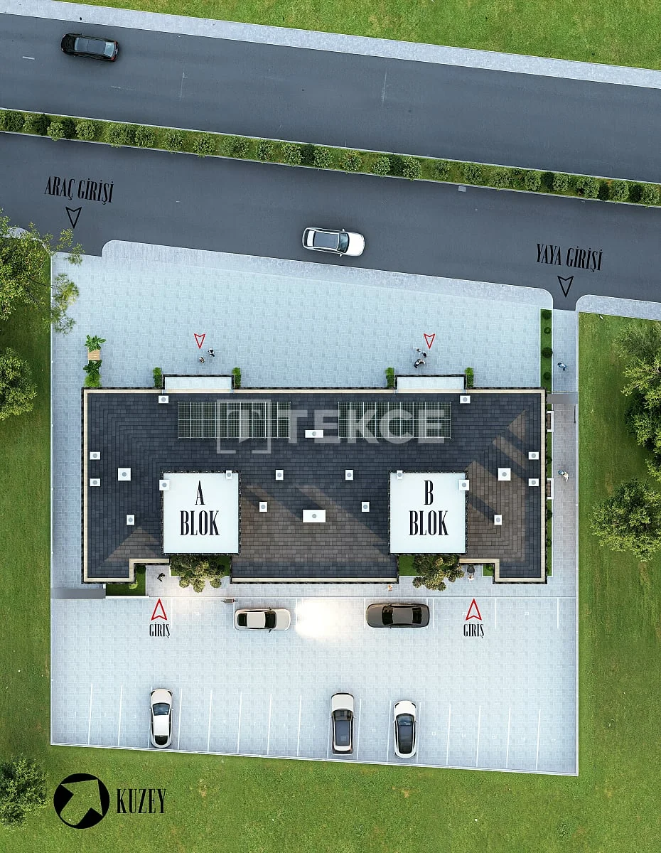 2-Bedroom Apartment with Terrace and Mountain View in Bursa, photo 3