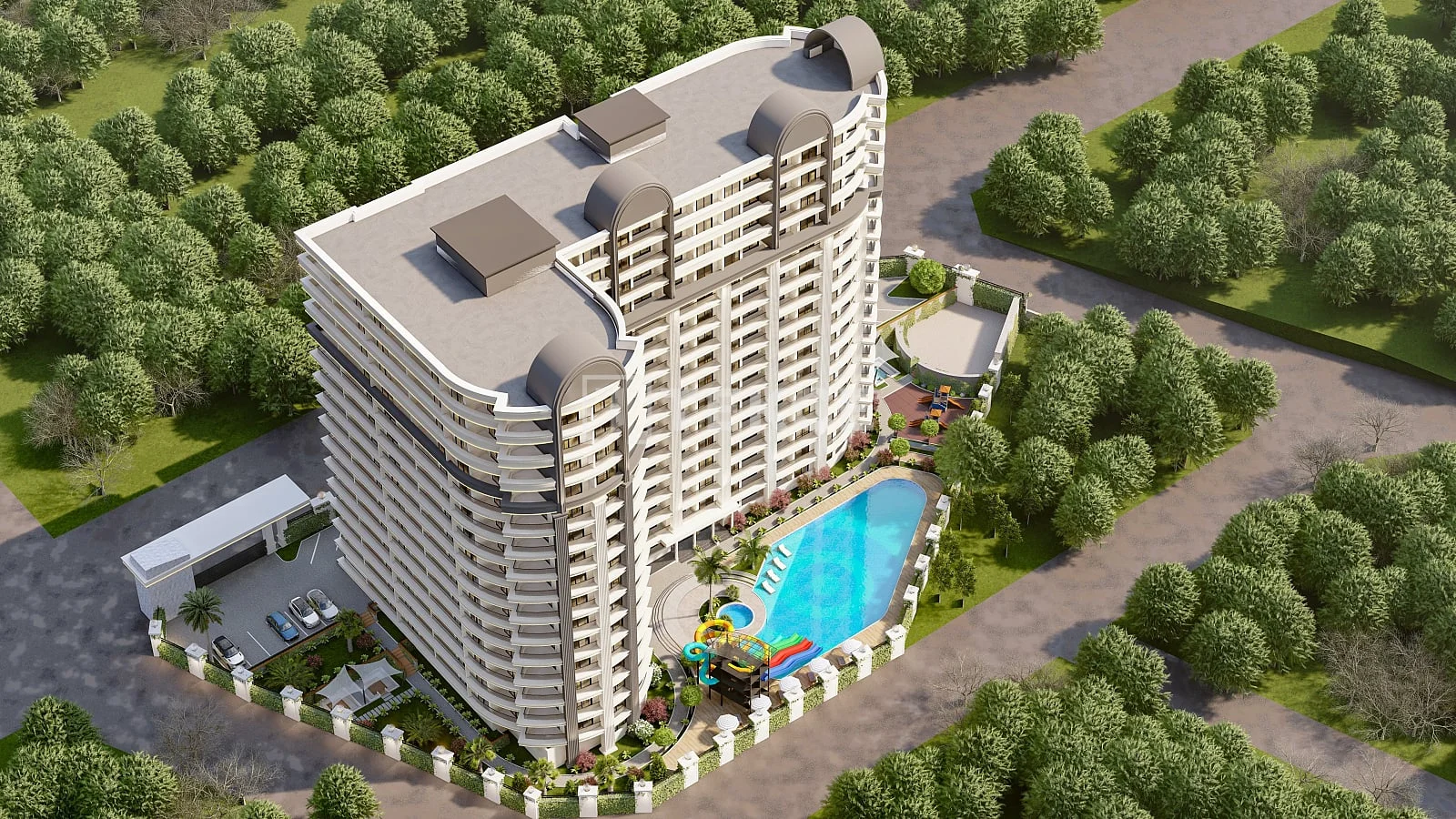 2-Bedroom Apartment with Nature View in Mersin, Turkey