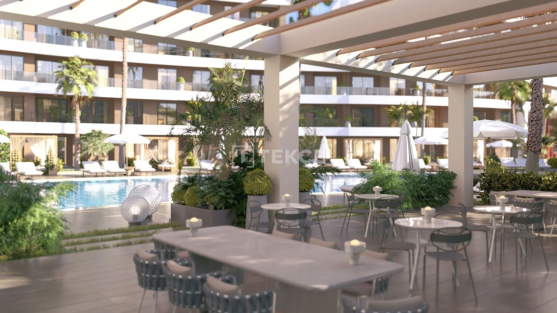 2-Bedroom Apartment with Pool and Spa in Aksu, Antalya, photo 3