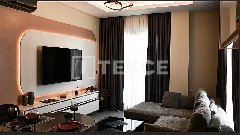 1-Bedroom Apartment with Sea and Mountain Views in Kargicak, Alanya, photo 3