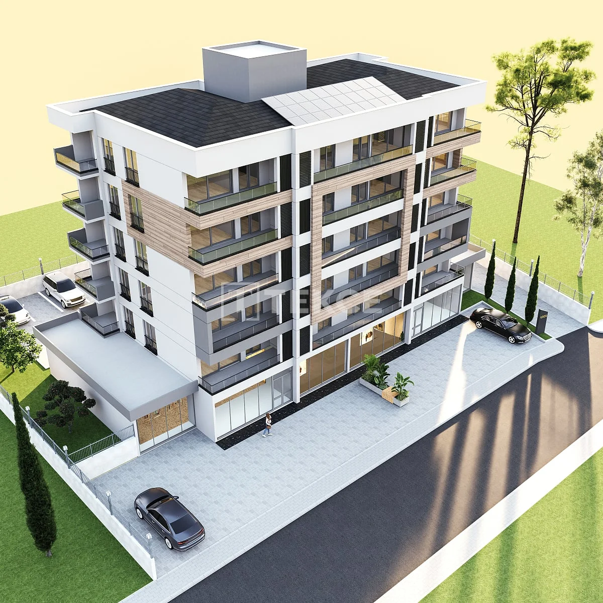 3-Bedroom Apartment with Parking in Bursa