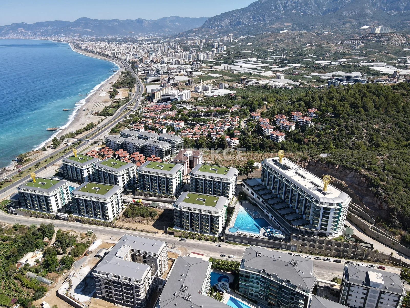 2-Bedroom Apartment with Sea View in Kargicak, Alanya