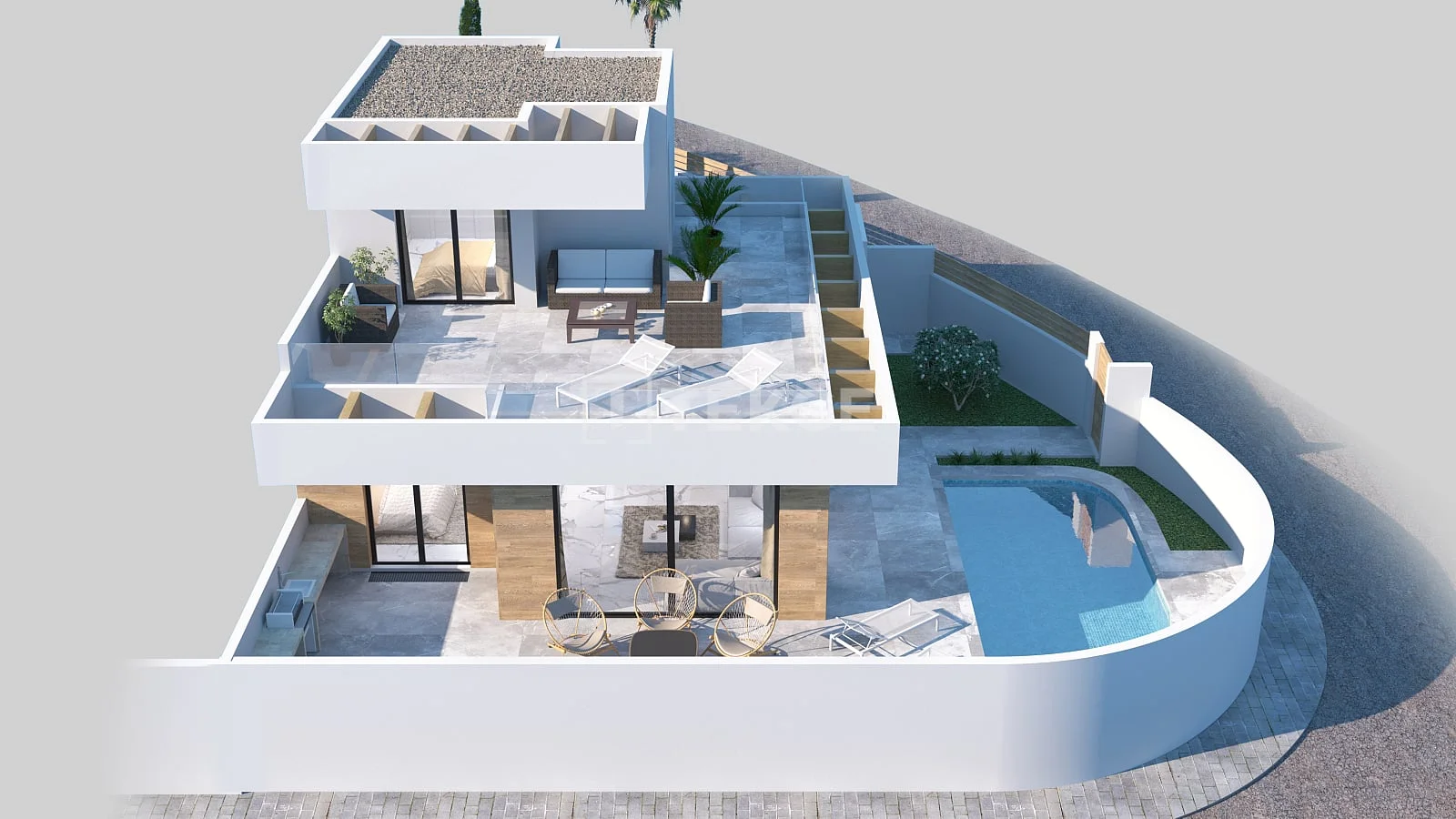 3-Bedroom Villa with Golf Course View in Rojales, photo 5