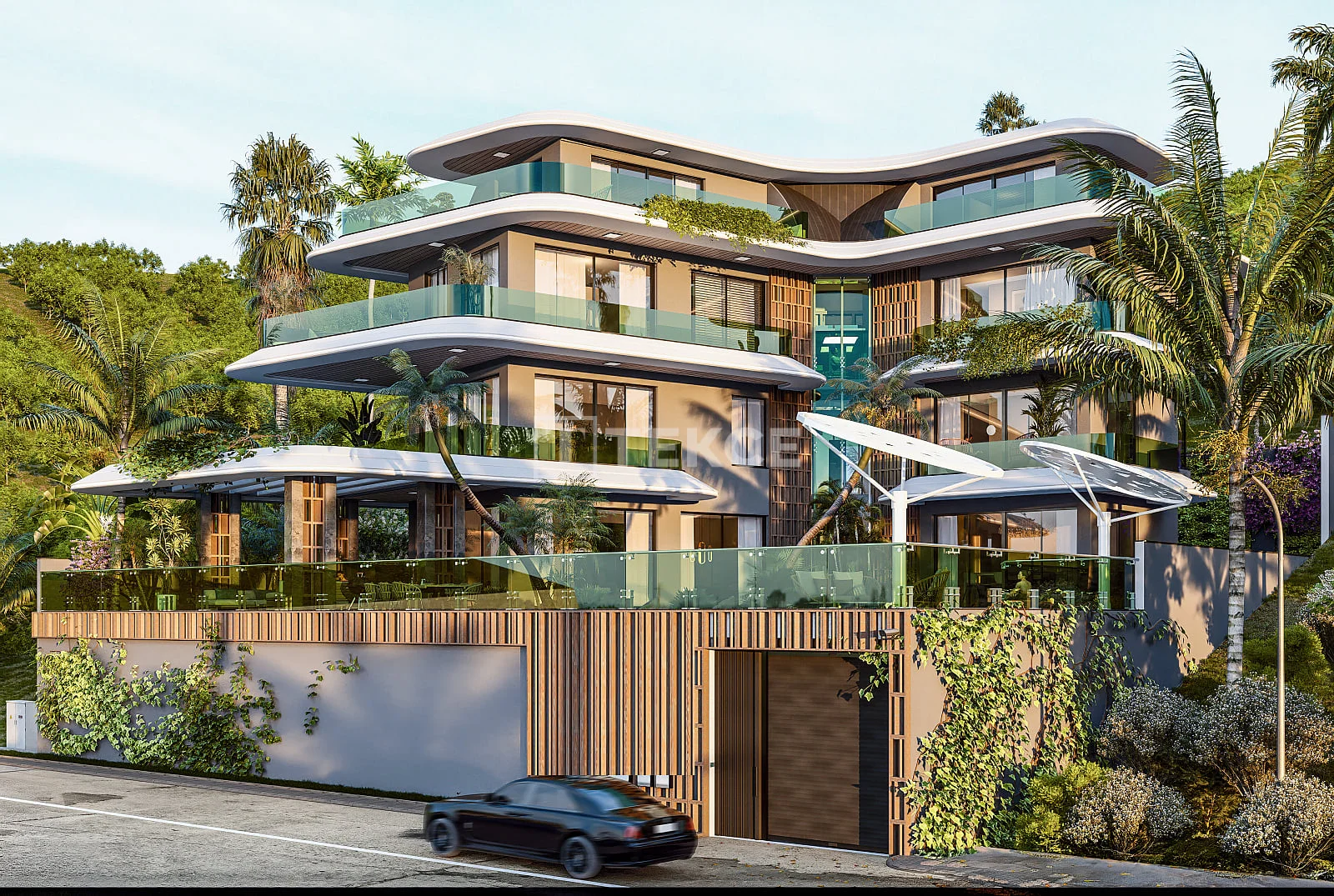 7-Bedroom Luxury Villa with Smart Home and Sea View in Kargicak, Alanya, photo 3