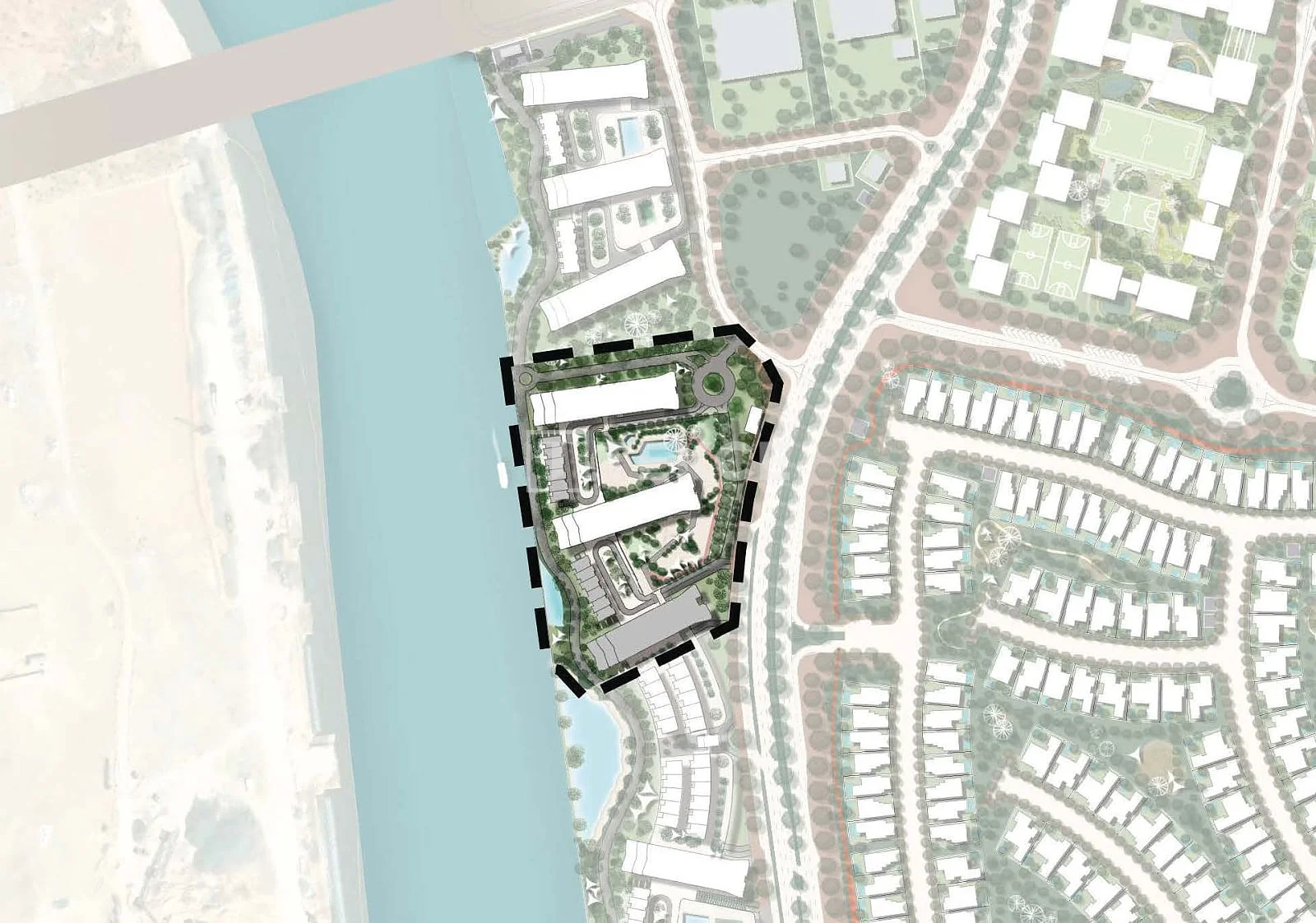2-Bedroom Apartment with Canal View in Al Bahia, Abu Dhabi, photo 5