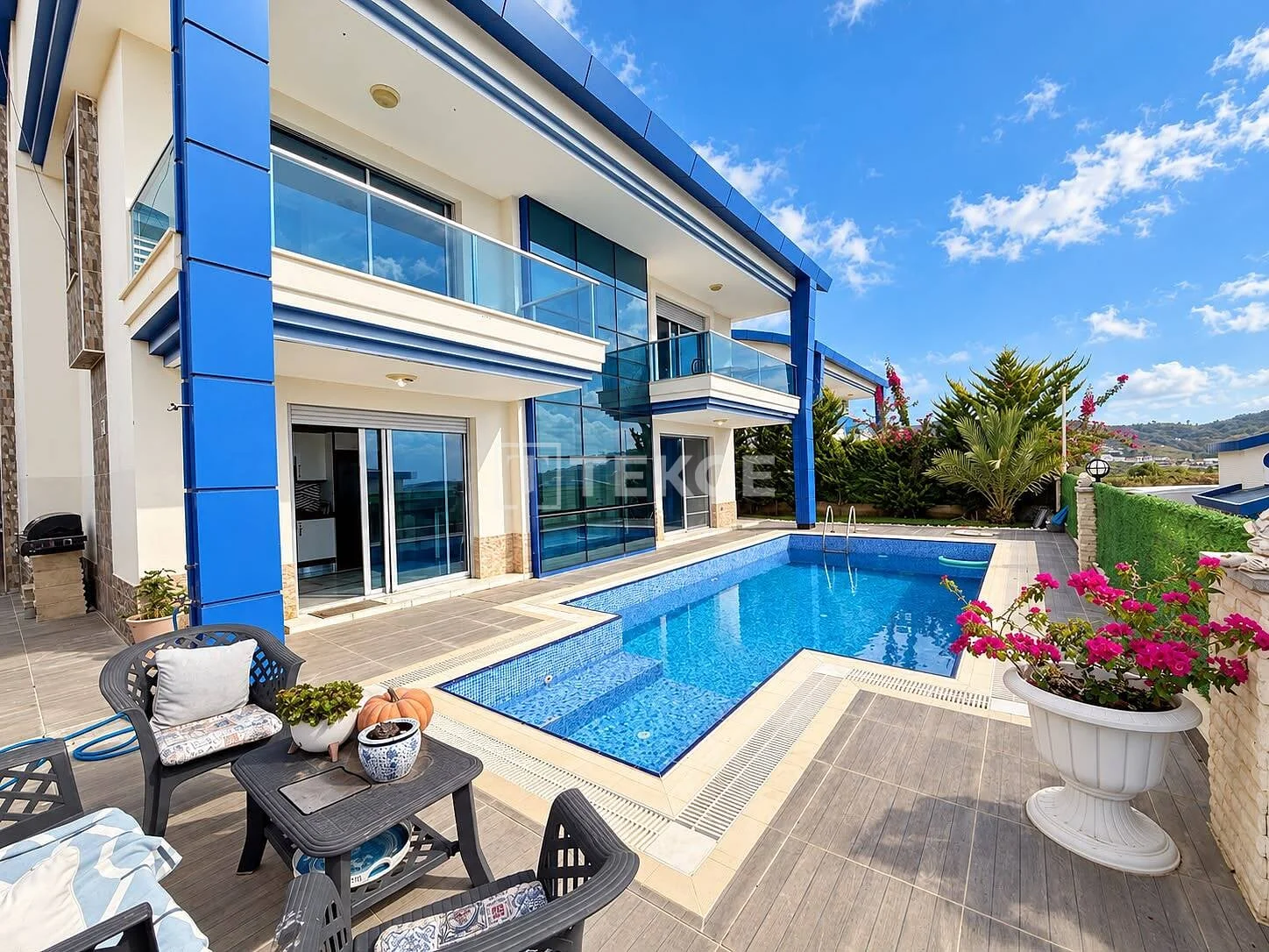 4-Bedroom Villa with Private Pool in Kargicak, Alanya, photo 3