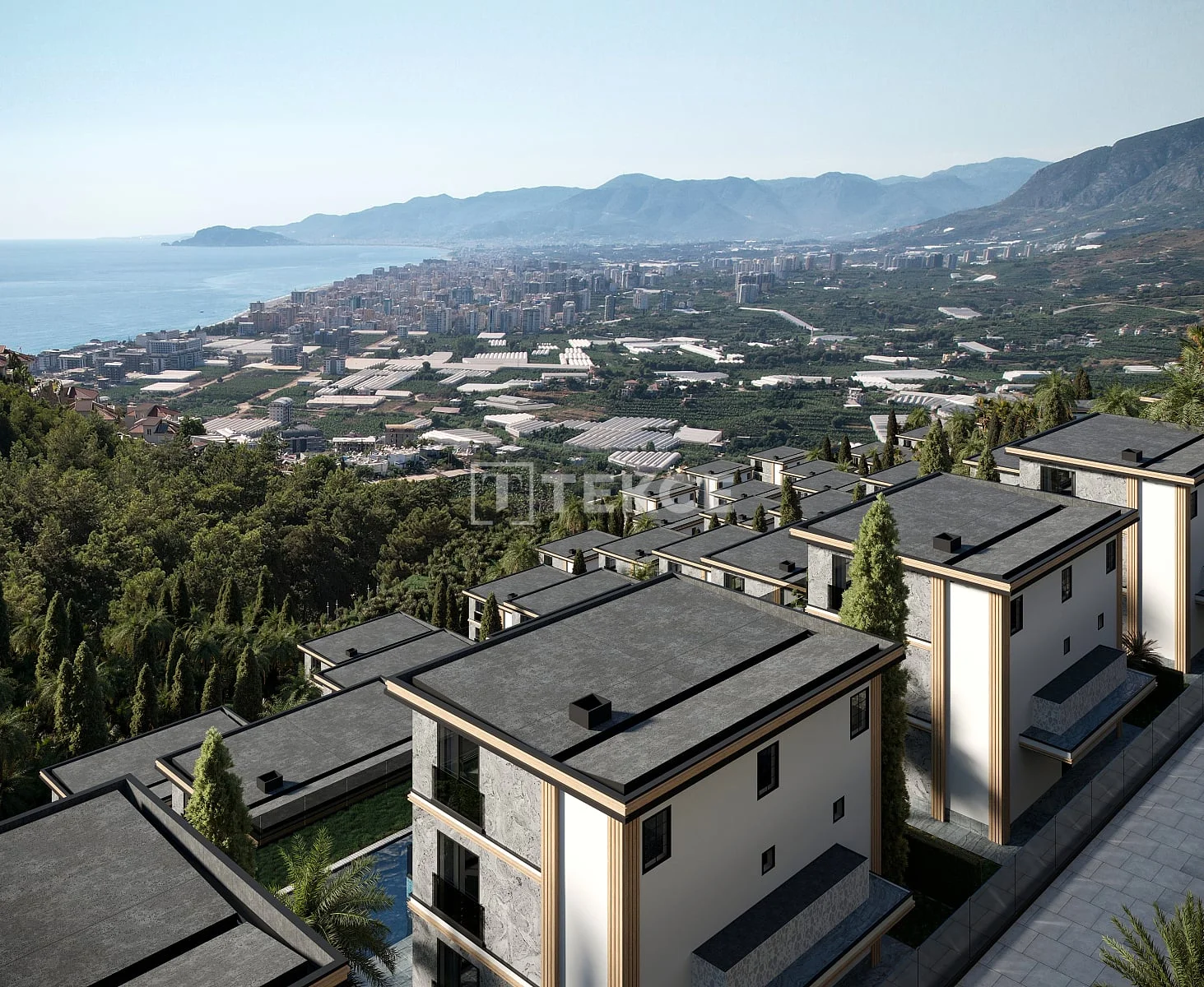 4-Bedroom Villa with Sea and Mountain Views in Kargicak, Alanya, photo 2