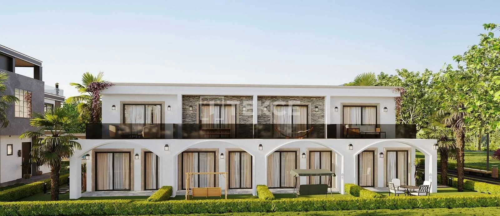 2-Bedroom Duplex with Sea View in Kyrenia, 500 m from the Beach