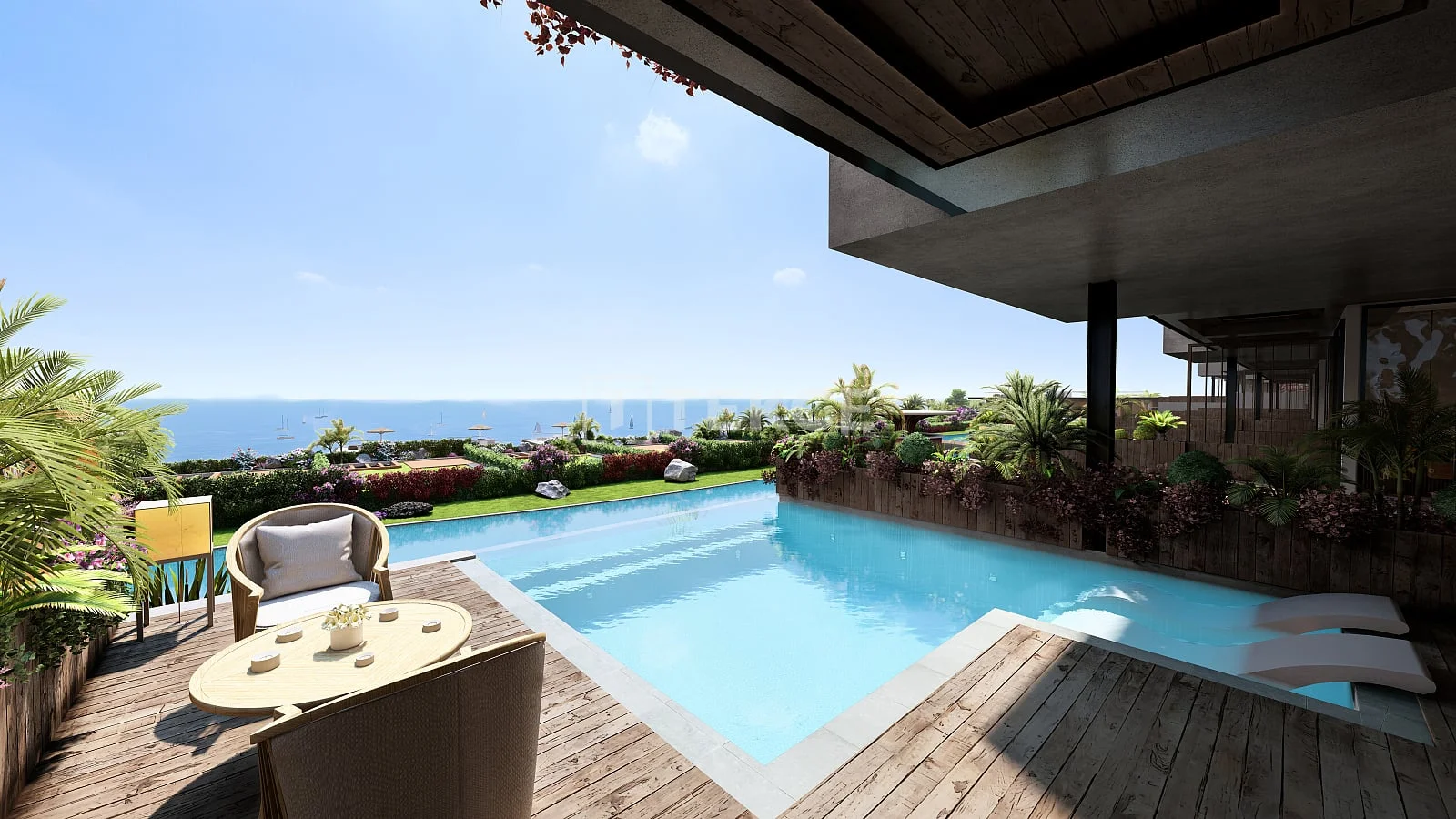 2-Bedroom Penthouse with Private Pool and Sea View in Gazimağusa, Northern Cyprus
