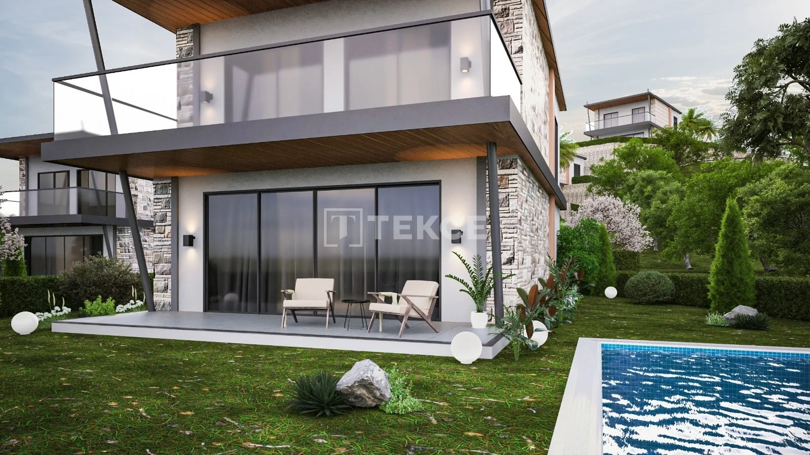 6-Bedroom Villa with Private Pool and Garden in Bodrum