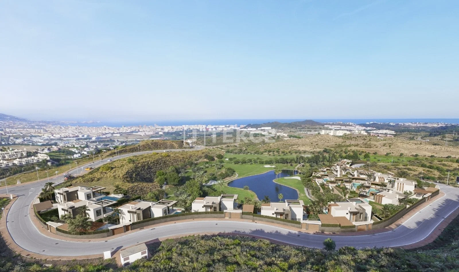 5-Bedroom Villa with Sea and Mountain Views in Mijas
