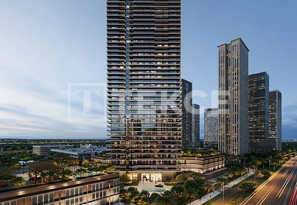 1-Bedroom Apartment with Sea and City Views in Dubai Creek Harbour