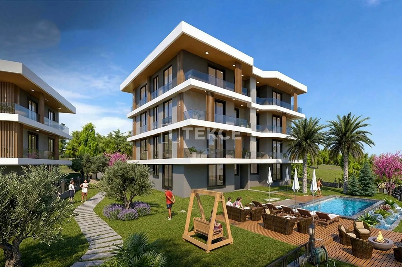 1-Bedroom Apartment with Sea and City Views in Ciflikköy, photo 3