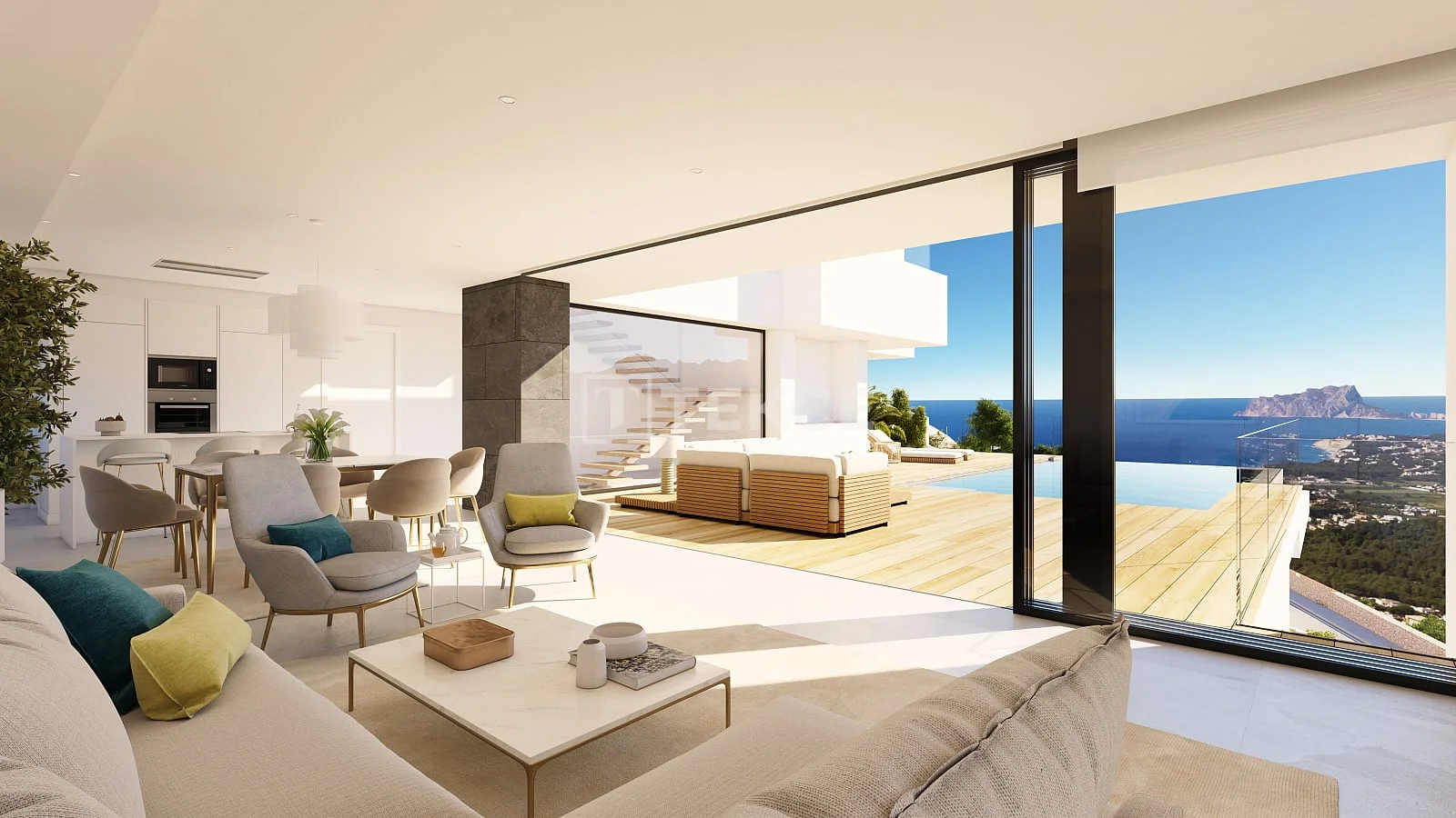 3-Bedroom Villa with Private Pool and Sea View in Benitachell, photo 5