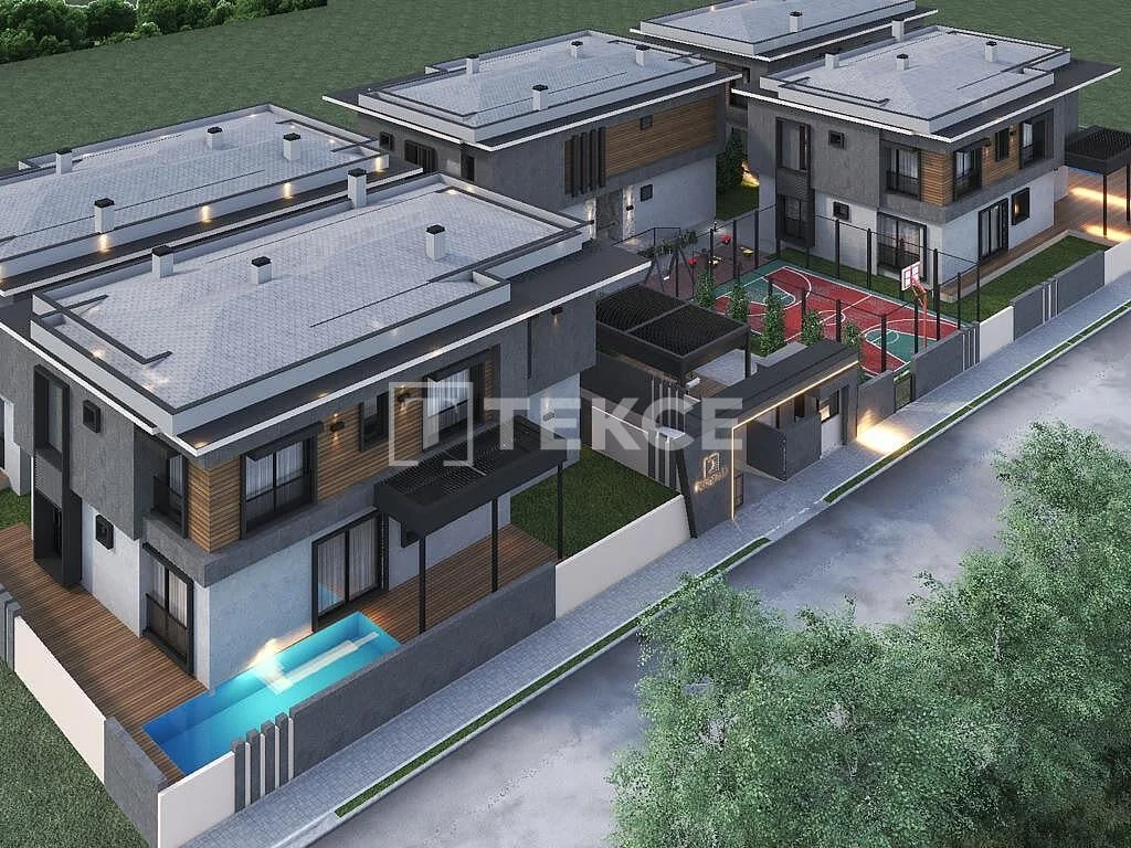 4-Bedroom Villa with Smart Home System in Dosemealti, Antalya